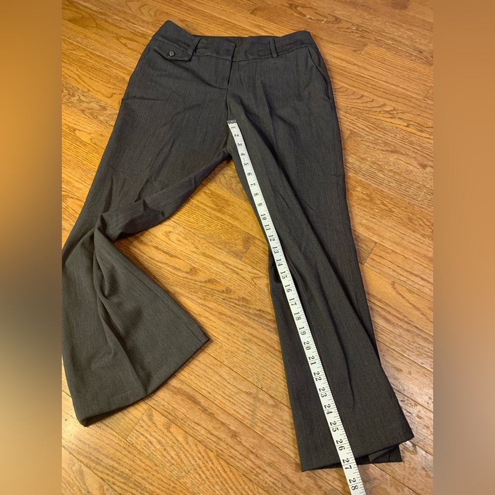 Cleo Charcoal Grey Wide Leg Dress Pants Trouser - Size 6 - Picture 5 of 7